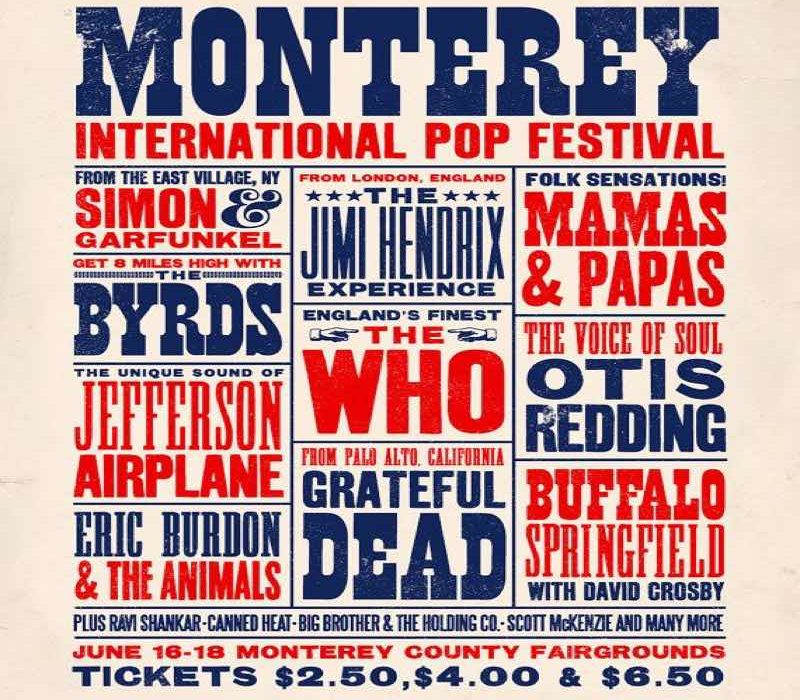 Lire la suite à propos de l’article Monterey pop festival, premier festival de musique contemporain