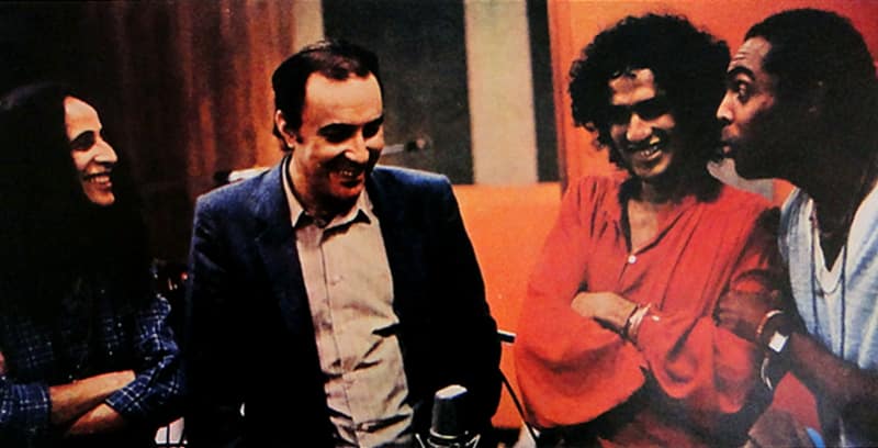 Joao Gilberto Brasil Gilberto Gil, Caetano Veloso et Maria Bethania