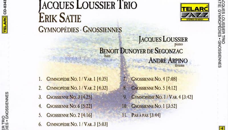 Jacques Loussier - Gnossiennes et Gymnopédies de Erik Satie