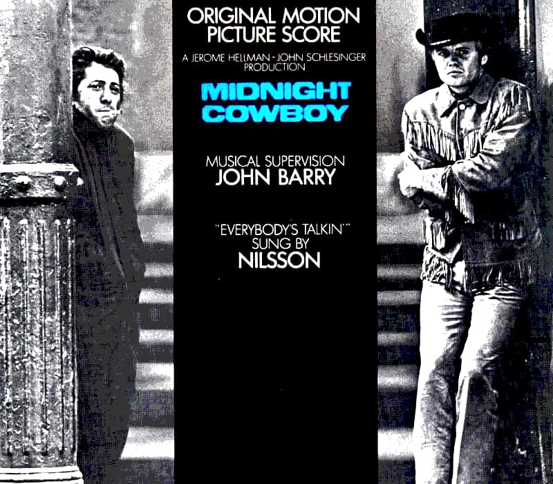 Lire la suite à propos de l’article B.O.  de Midnight Cowboy (John Barry), ballade tragique de Joe Buck et Rico Rizzo