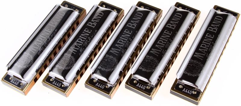 Hohner Marine Band, le plus célèbre des harmonicas diatoniques