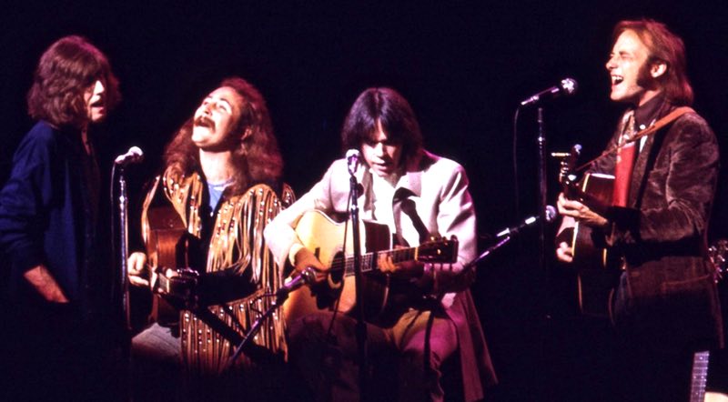 Crosby Stills Nash and Young "Four way street"