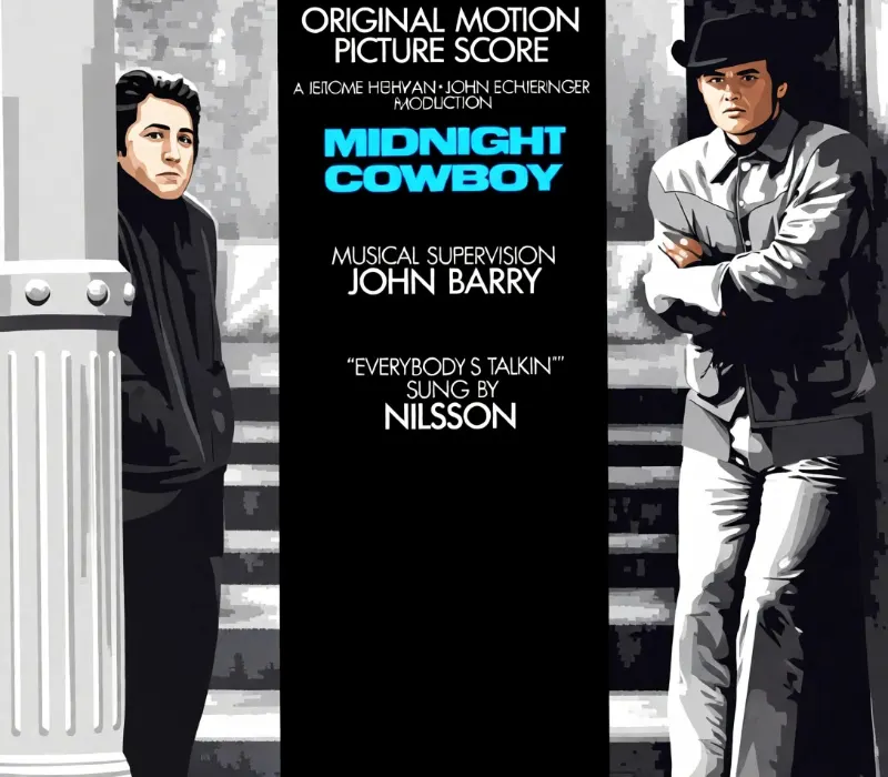 Lire la suite à propos de l’article B.O.  de Midnight Cowboy (John Barry), ballade tragique de Joe Buck et Rico Rizzo